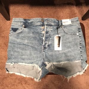 Express high waisted shorts